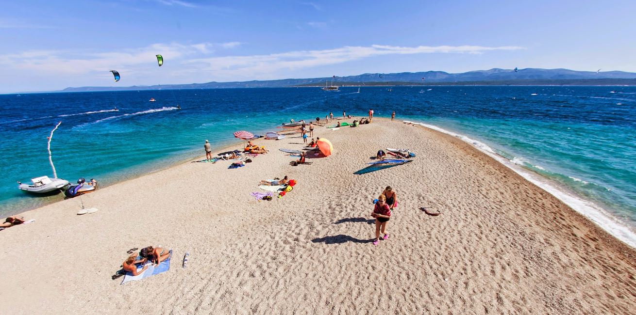 Croatia Zlatni Rat Windsurfing