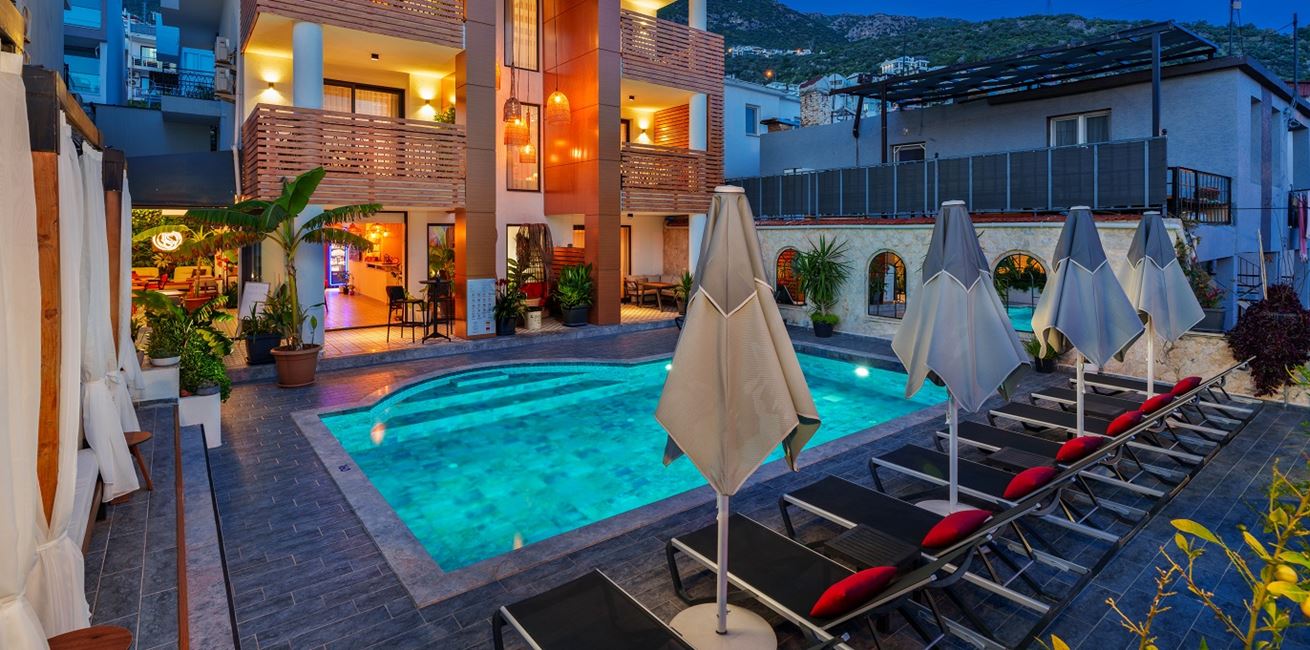 Lupia Suites Hotel Kalkan Pool Area 7