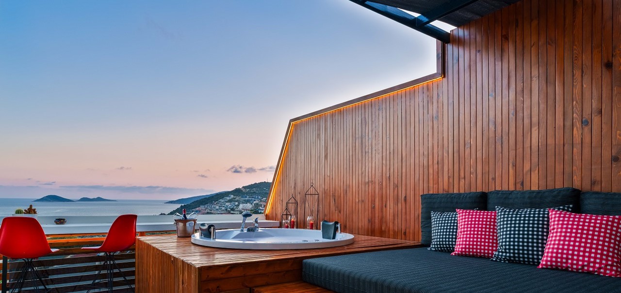 Penthouse With Jacuzzi Lupia Suites Kalkan 11