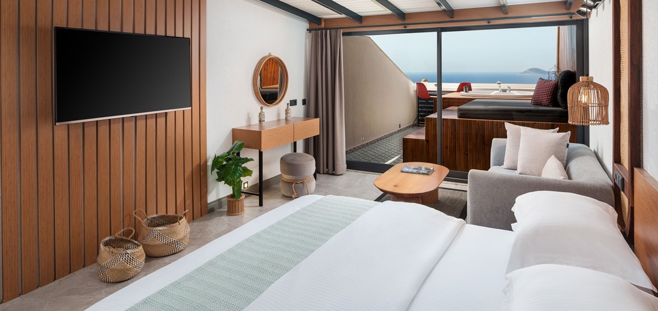 Penthouse With Jacuzzi Lupia Suites Kalkan 3