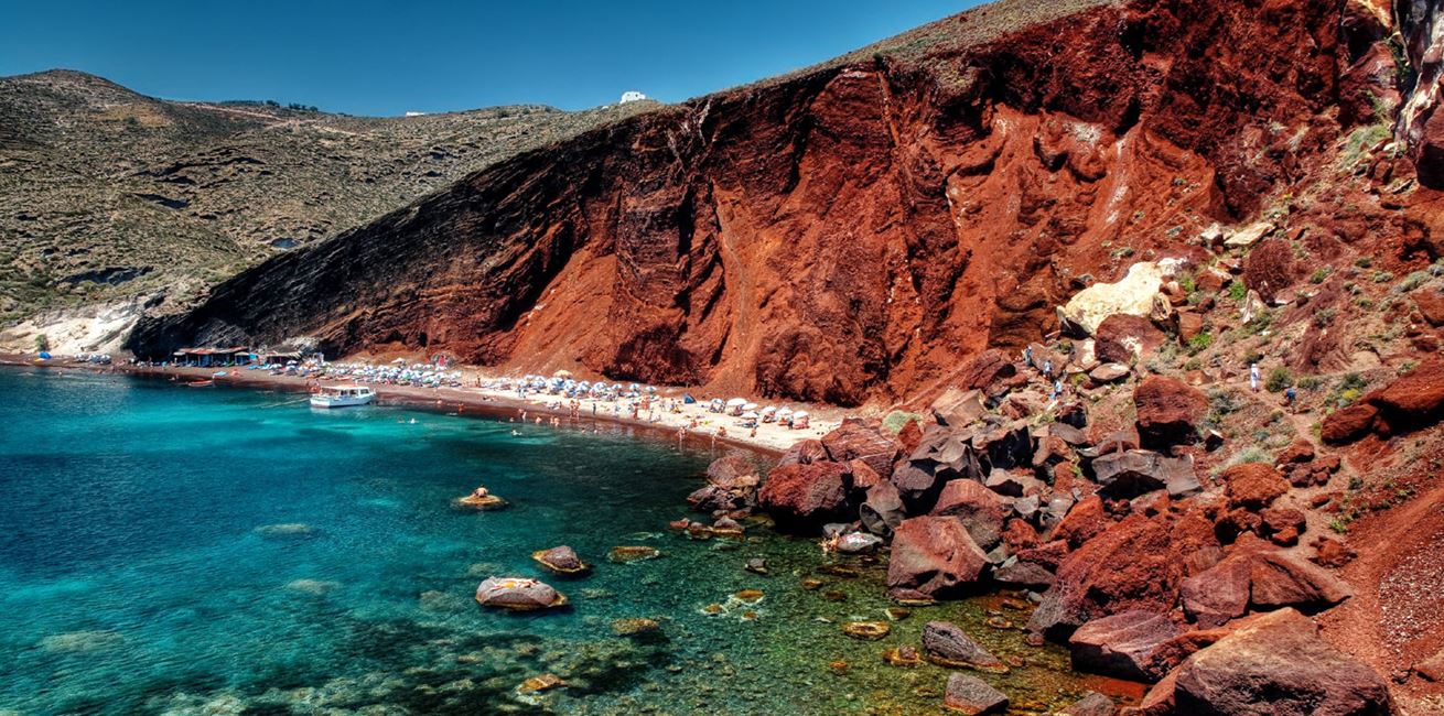 Red Beach Santorini